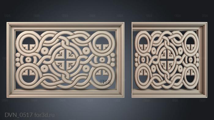 DVN_0517 3d stl модель для ЧПУ