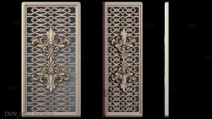 DVN_0522 3d stl модель для ЧПУ