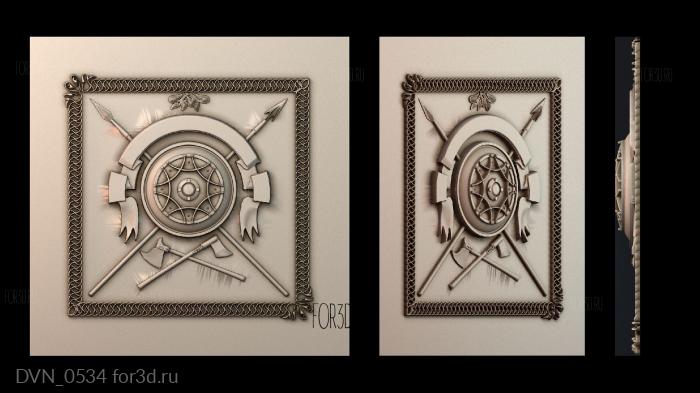 DVN_0534 3d stl модель для ЧПУ