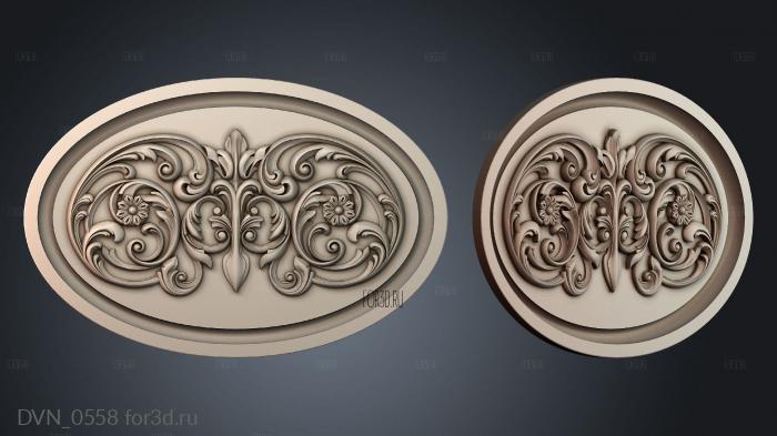 DVN_0558 3d stl for CNC