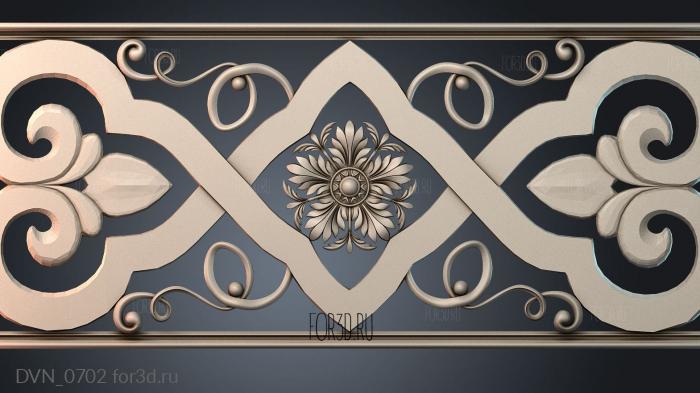 DVN_0702 3d stl модель для ЧПУ