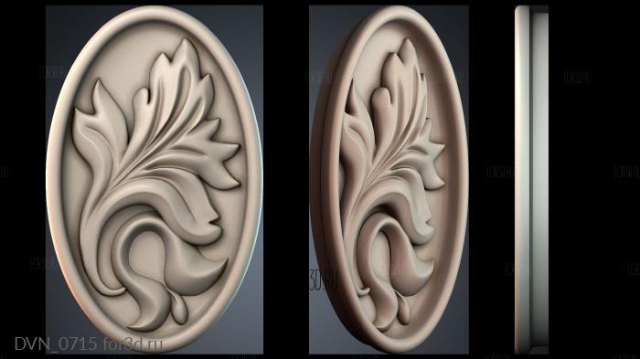 DVN_0715 3d stl for CNC