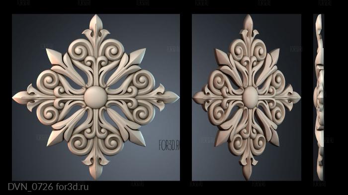DVN_0726 3d stl модель для ЧПУ