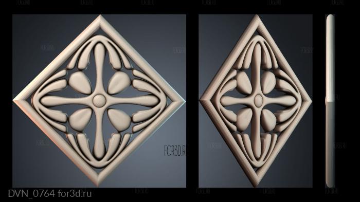 DVN_0764 3d stl модель для ЧПУ