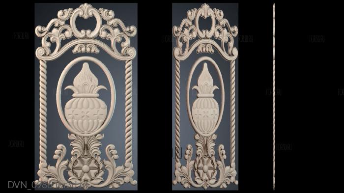 DVN_0986 3d stl модель для ЧПУ