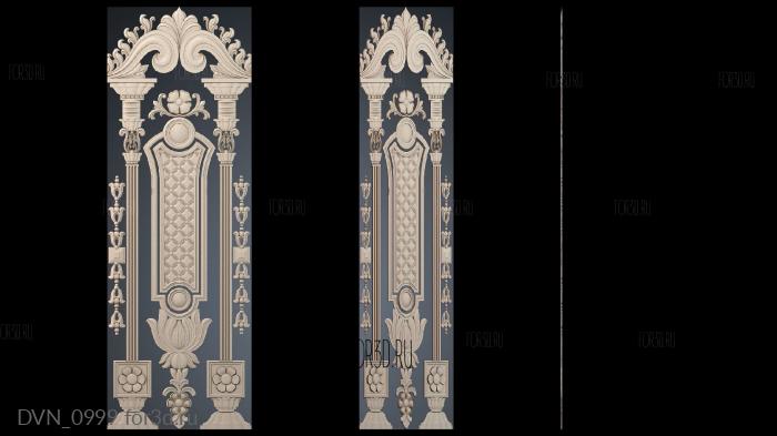 DVN_0999 3d stl модель для ЧПУ