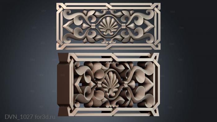 DVN_1027 3d stl for CNC