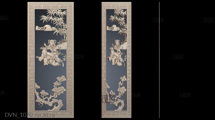 DVN_1070 3d stl модель для ЧПУ