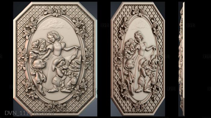 DVN_1114 3d stl for CNC