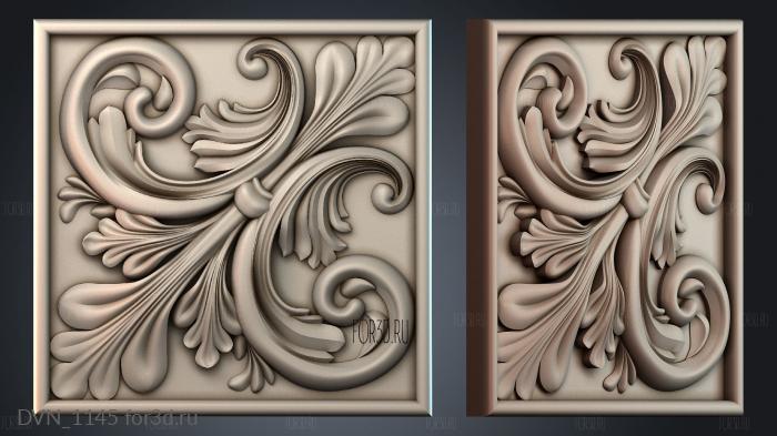 DVN_1145 3d stl for CNC