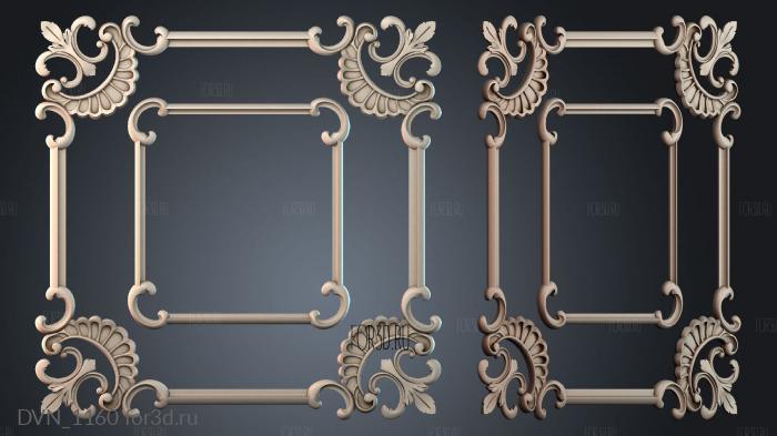 DVN_1160 3d stl for CNC