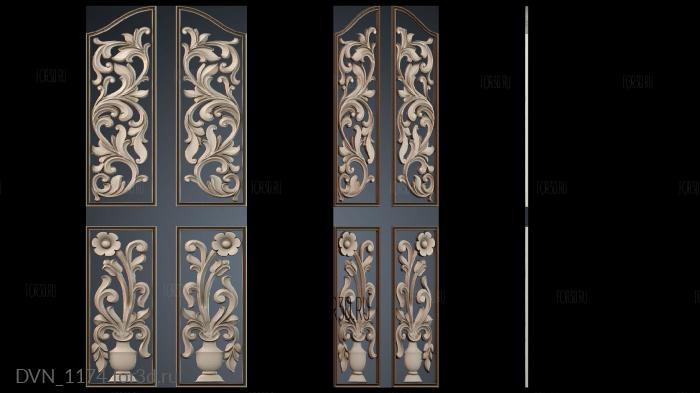 DVN_1174 3d stl for CNC