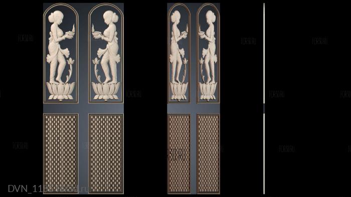 DVN_1185 3d stl for CNC