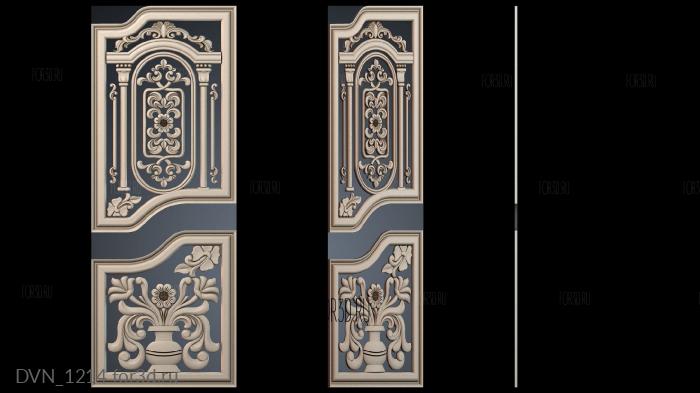 DVN_1214 3d stl for CNC
