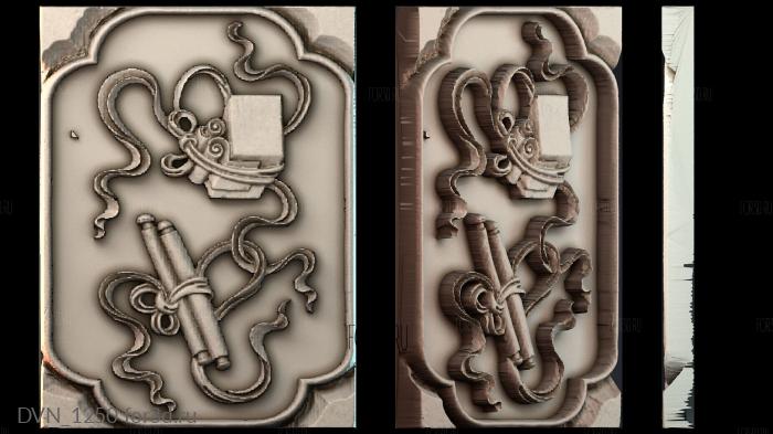 DVN_1250 3d stl for CNC
