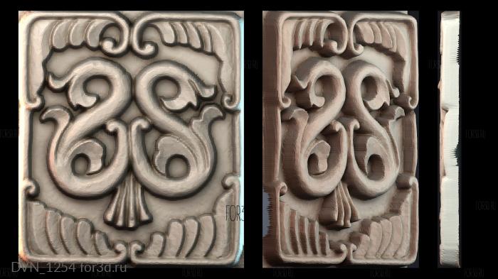 DVN_1254 3d stl for CNC