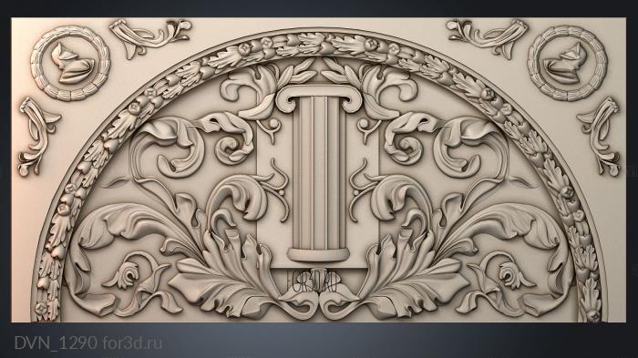 DVN_1290 3d stl for CNC