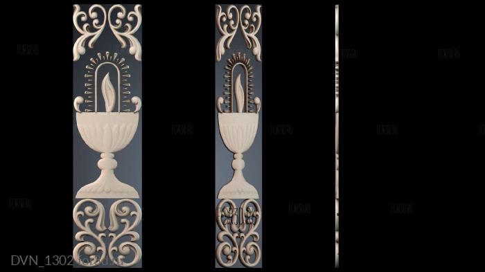 DVN_1302 3d stl for CNC
