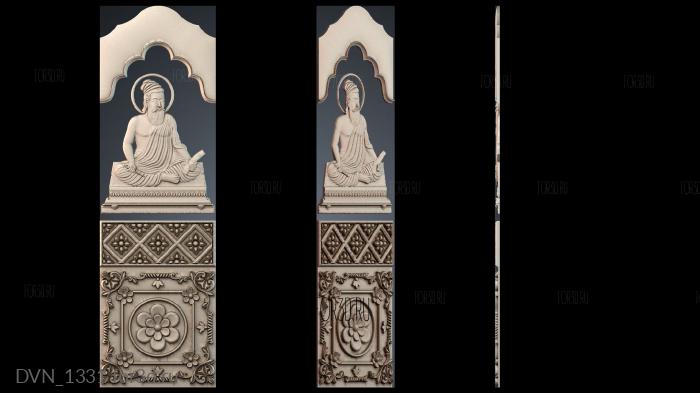 DVN_1331 3d stl for CNC