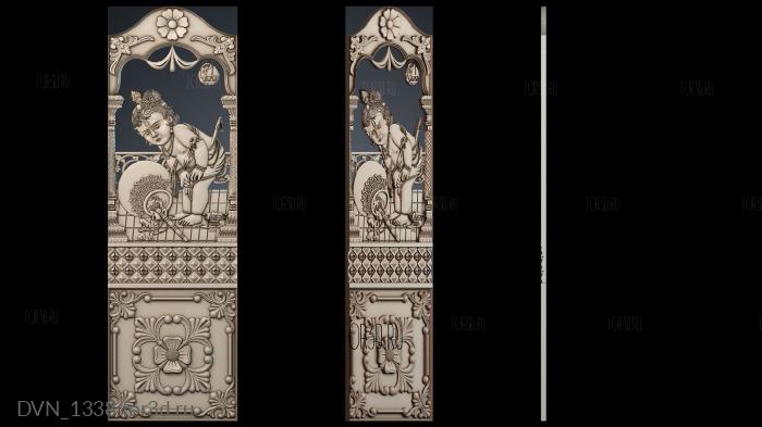 DVN_1338 3d stl for CNC
