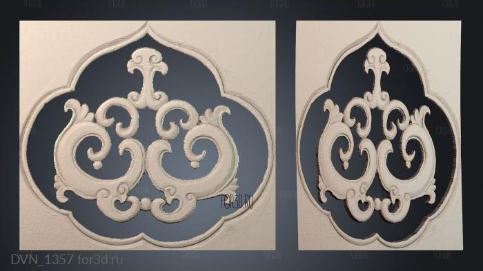 DVN_1357 3d stl модель для ЧПУ