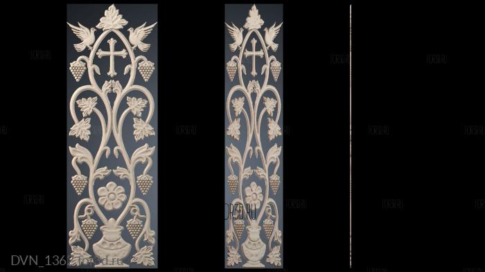 DVN_1362 3d stl модель для ЧПУ