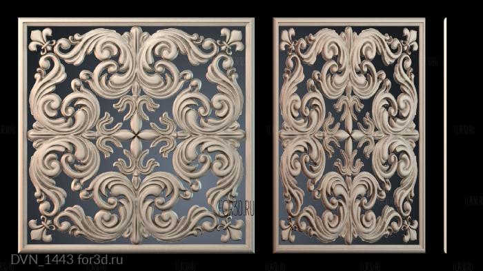 DVN_1443 3d stl модель для ЧПУ