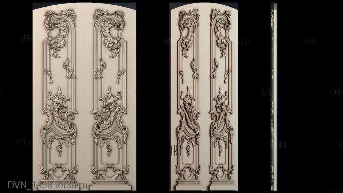 DVN_1458 3d stl модель для ЧПУ