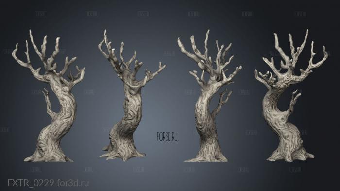 hy ground crypt tree alone m stl model for CNC