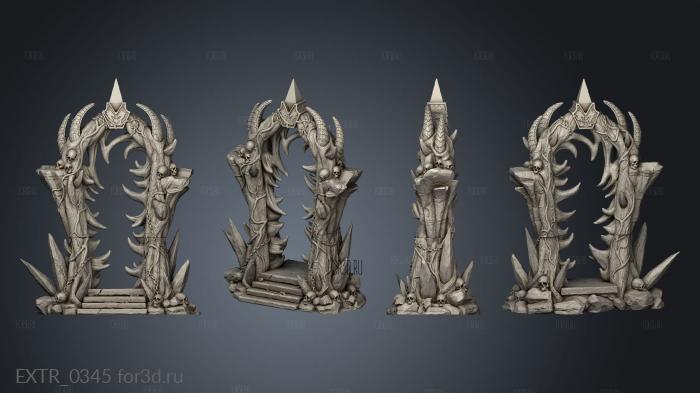 Portal To Abyss A stl model for CNC