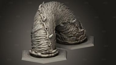 Древний Червь 3d stl модель для ЧПУ