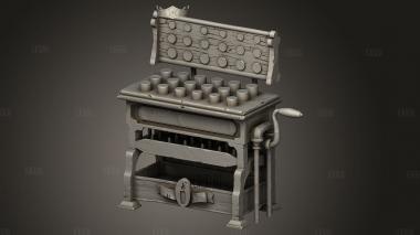Машина для изготовления Свечей 3d stl модель для ЧПУ