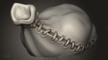 Персонажи БОЛОТНАЯ ВЕДЬМА В МЕШКЕ 3d stl модель для ЧПУ