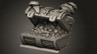 Сундуки Вскрыты Бревном 3d stl модель для ЧПУ