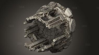 Тень 3d stl модель для ЧПУ