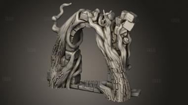 Тень 3d stl модель для ЧПУ