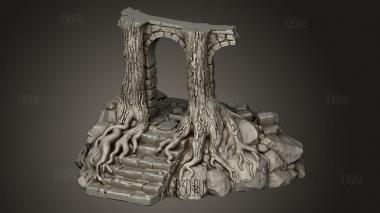 Тень 3d stl модель для ЧПУ
