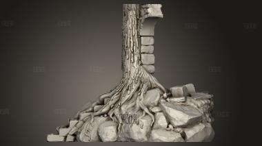 Тень 3d stl модель для ЧПУ