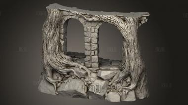 Тень 3d stl модель для ЧПУ