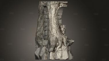 Тень 3d stl модель для ЧПУ