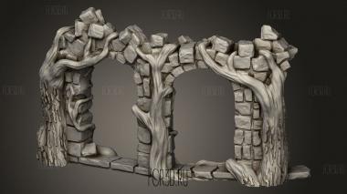 Тень 3d stl модель для ЧПУ