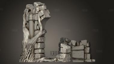 Тень 3d stl модель для ЧПУ