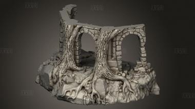 Тень 3d stl модель для ЧПУ