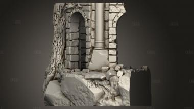 Тень 3d stl модель для ЧПУ