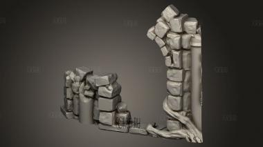 Придворный король-Тень Маленький 3d stl модель для ЧПУ
