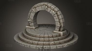 Звездные Врата 3d stl модель для ЧПУ