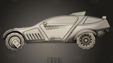 Задние колеса автомобиля TCPD 3d stl модель для ЧПУ