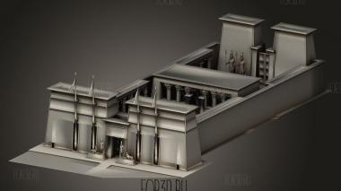 Храмовый декор 3d stl модель для ЧПУ