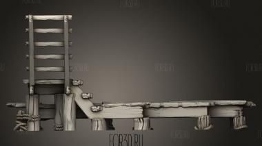 Верфь Каркароса 3d stl модель для ЧПУ