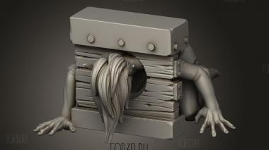 Сцена Палача 3d stl модель для ЧПУ